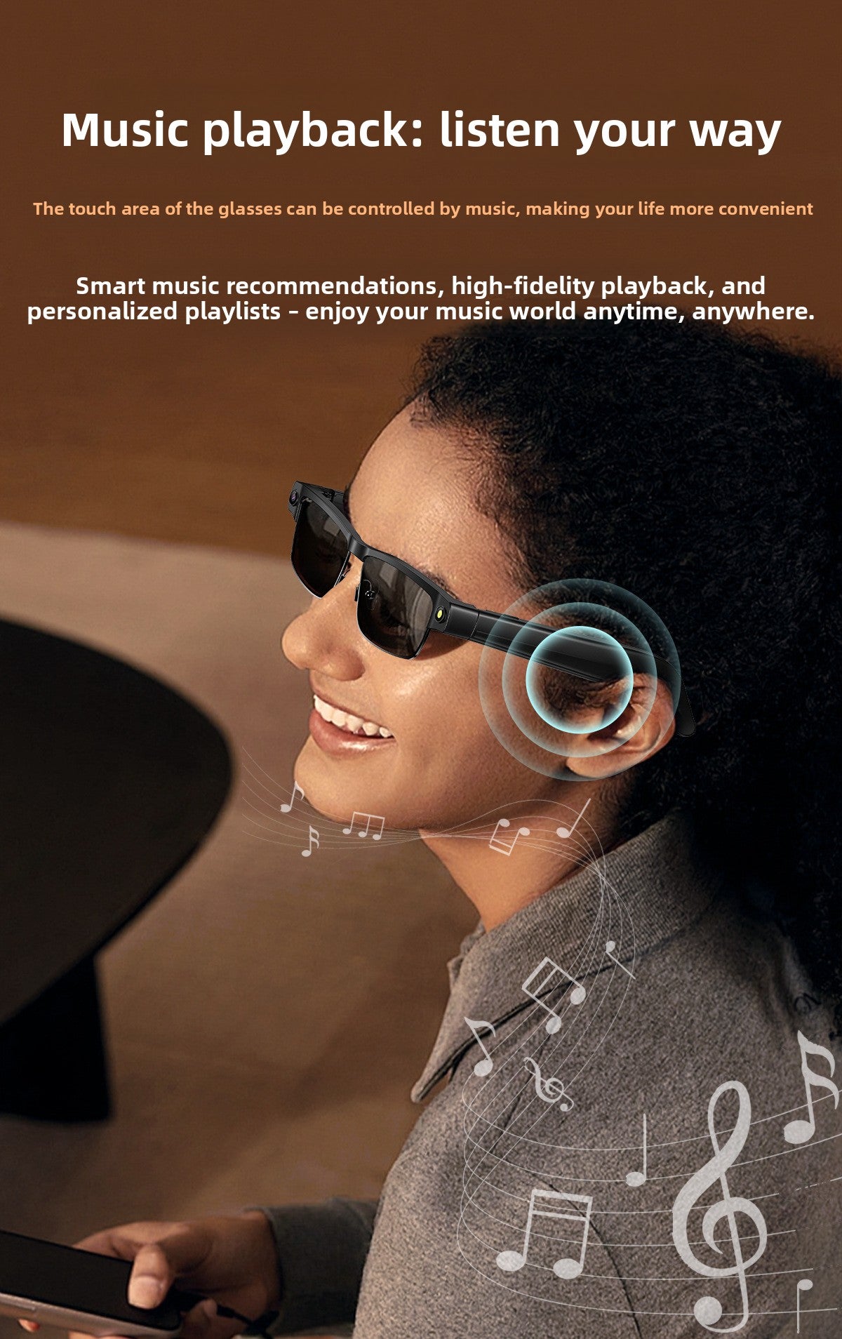 Bluetooth Eyewear Camera AI Translation - Package box unboxing
