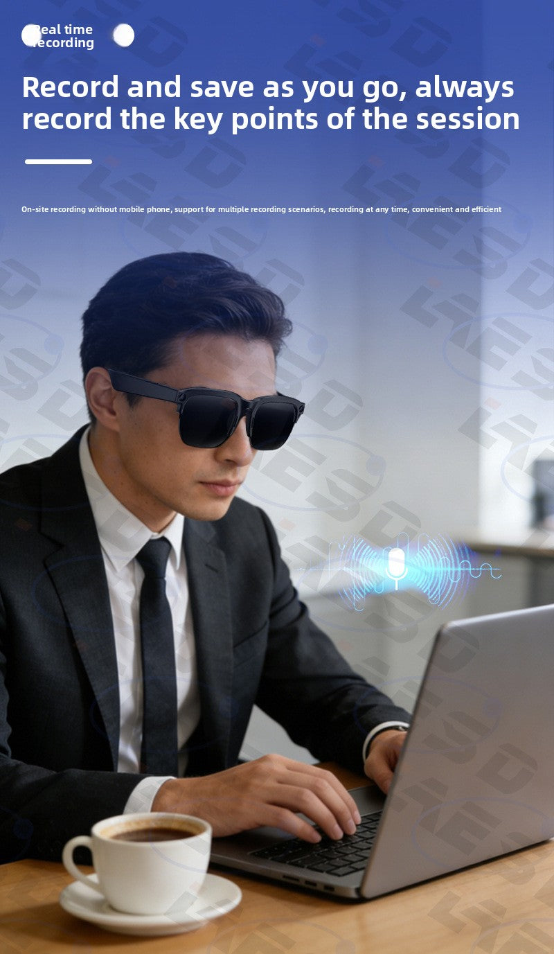AI Smart Glasses 4K Camera Bluetooth 5.3 - Size and weight specs