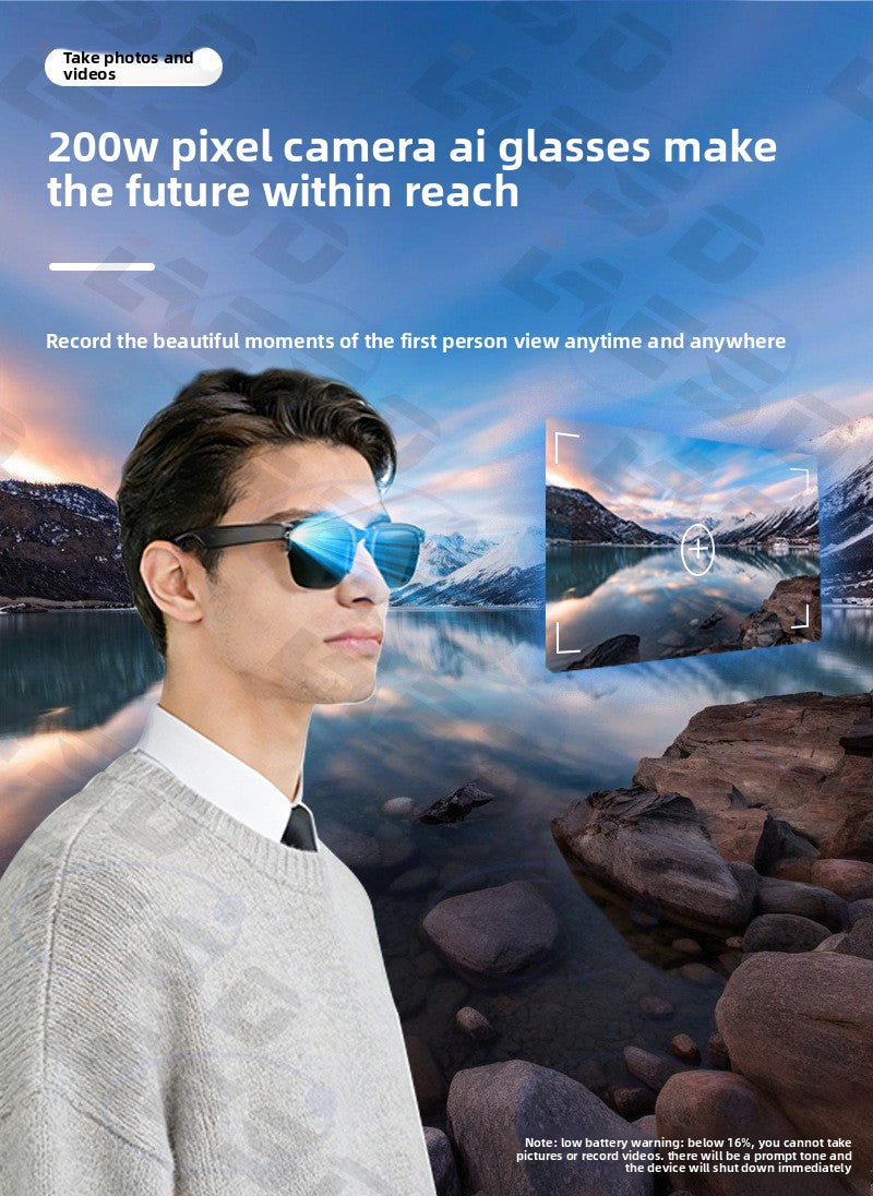 AI Smart Glasses 4K Camera Bluetooth 5.3 - Package contents