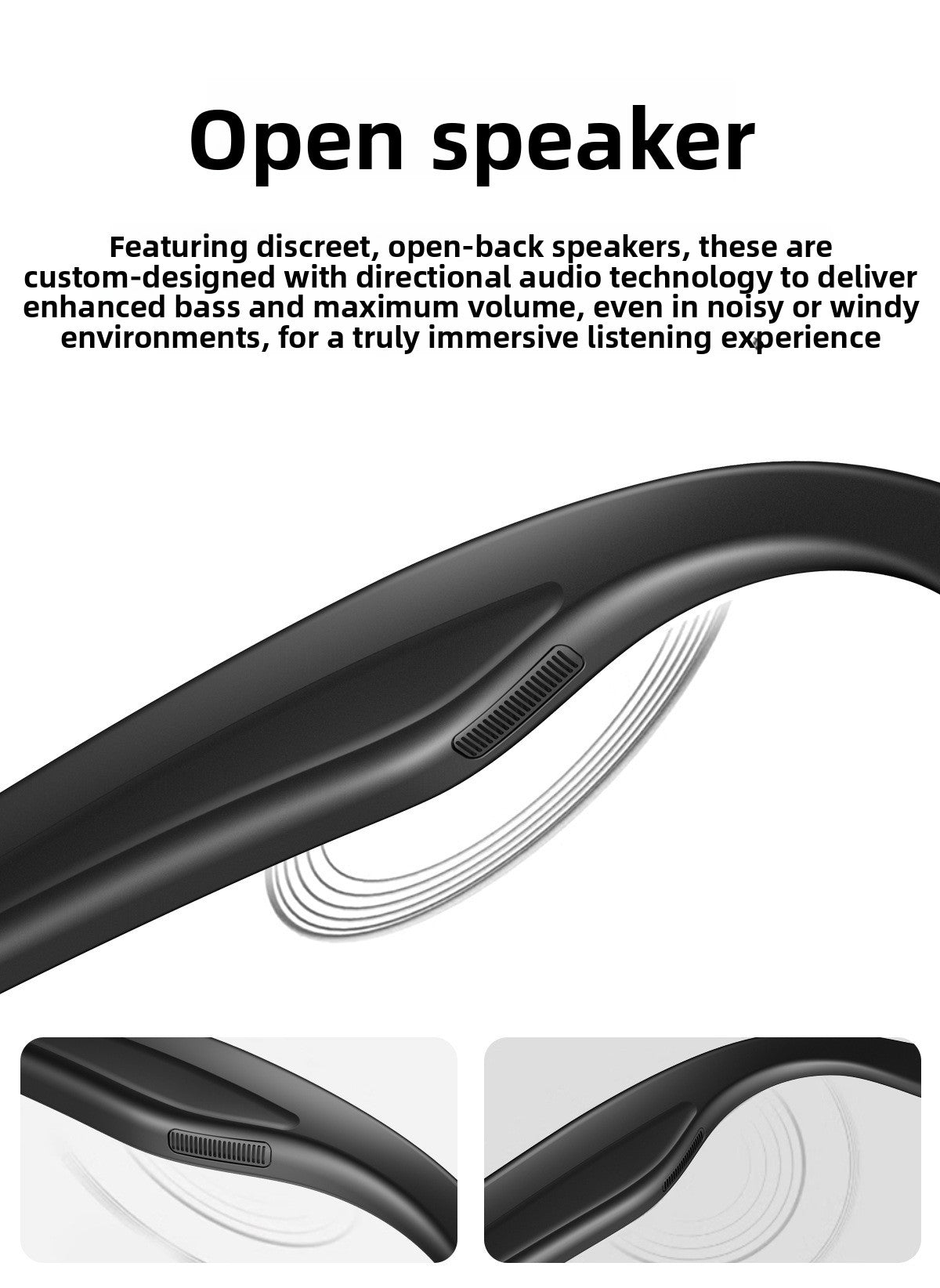 Bluetooth Eyewear Camera AI Translation - Case and accessories