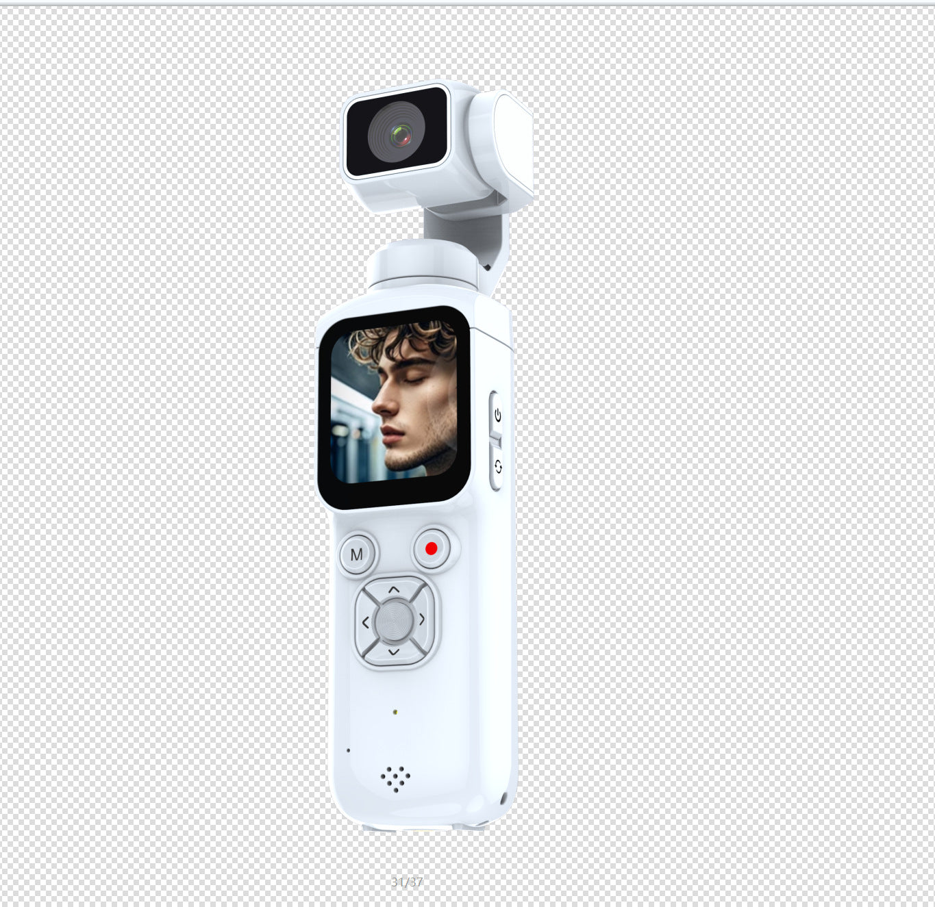 PocketShot 4K gimbal camera for travel video and TikTok filming