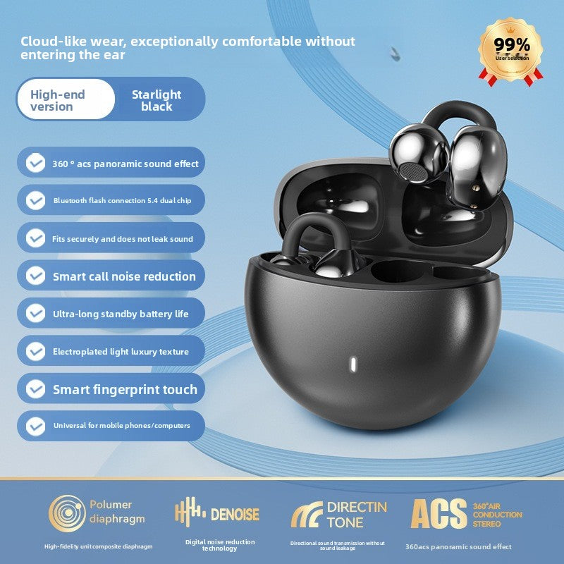 AI Smart Translation Bluetooth Earbuds - Charging case closed