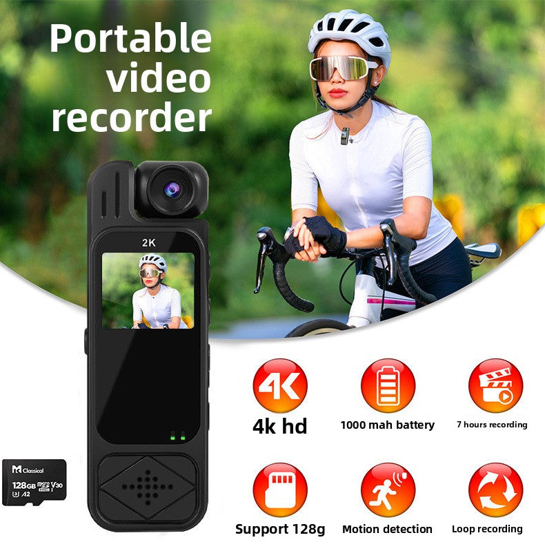 Cycling Chest Mount Camera 1080P - Battery compartment