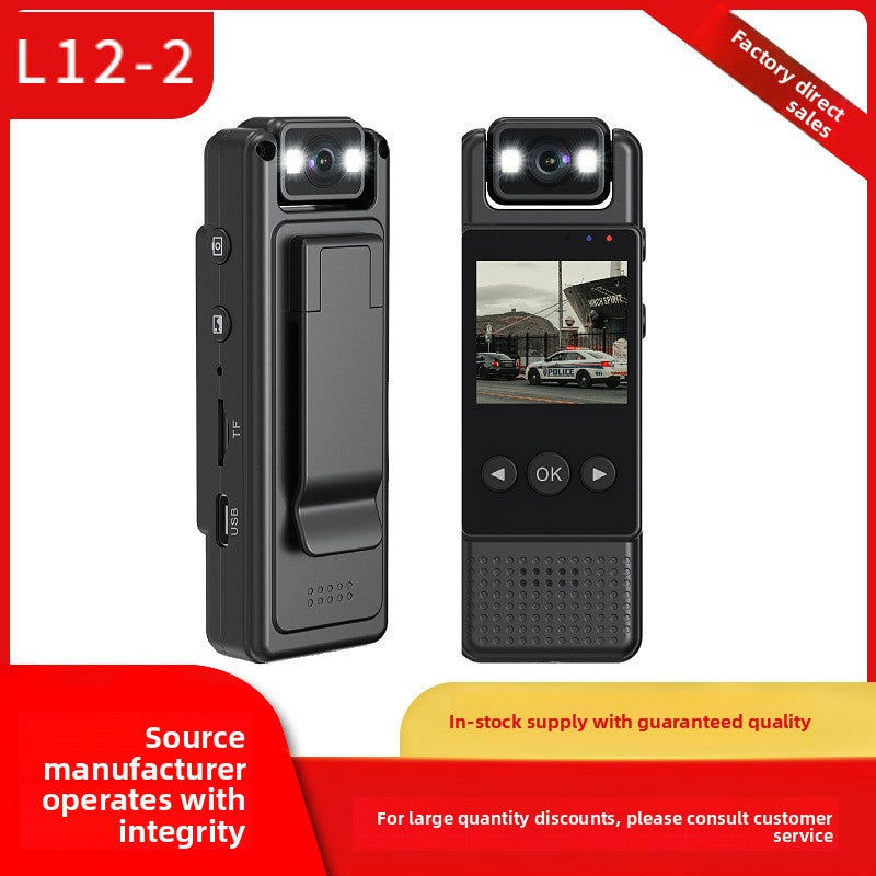 4K Portable Digital Camcorder - LCD screen display