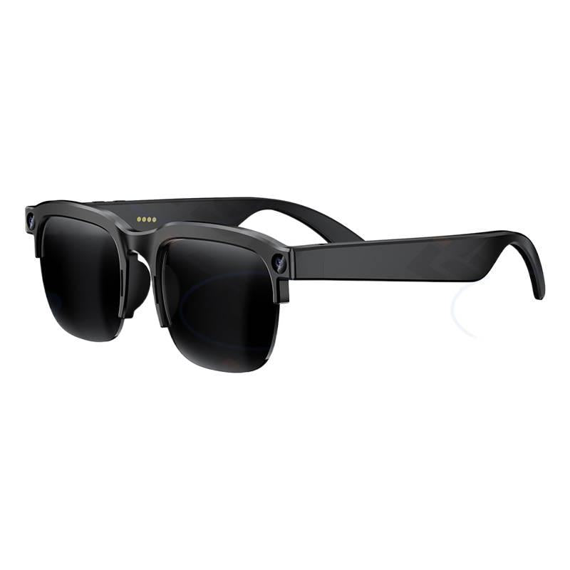 AI Smart Glasses 4K Camera Bluetooth 5.3 - Temple touch controls