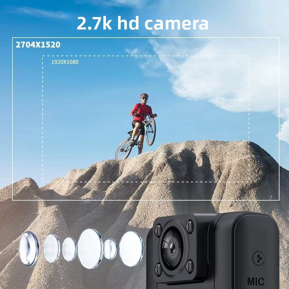 4K Waterproof Night Vision Action Camera - Size in hand reference
