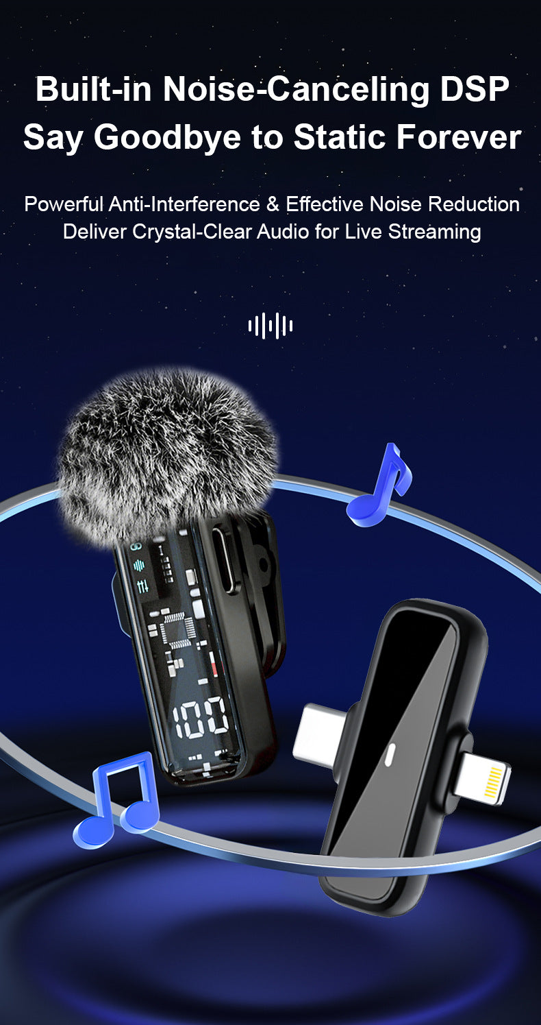 Wireless Lavalier Microphone SE66 - Wireless range distance