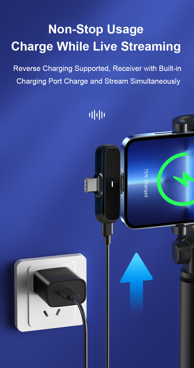 Wireless Lavalier Microphone SE66 - Frequency response chart