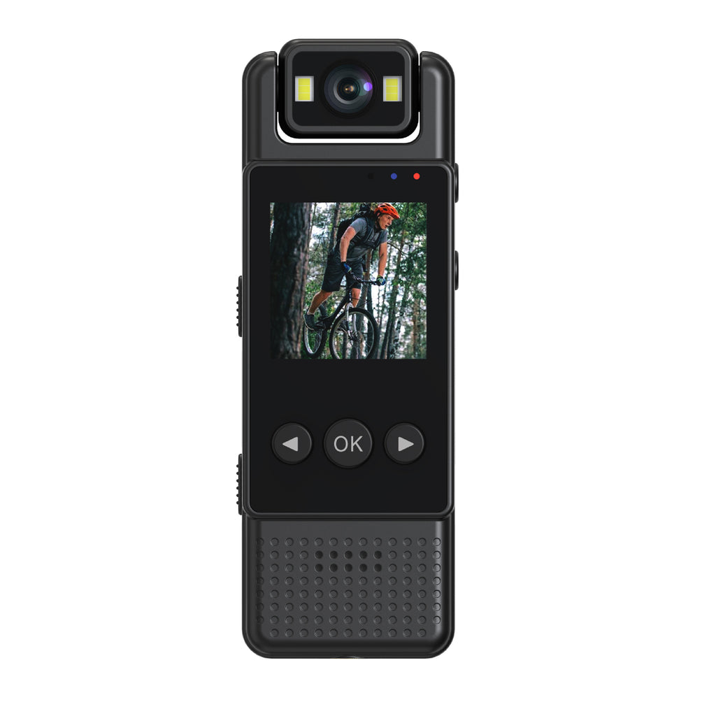 4K Portable Digital Camcorder - Side ports and connections