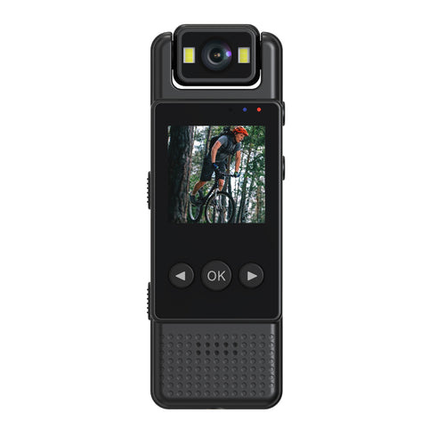 Compact black 4K portable digital camcorder product view
