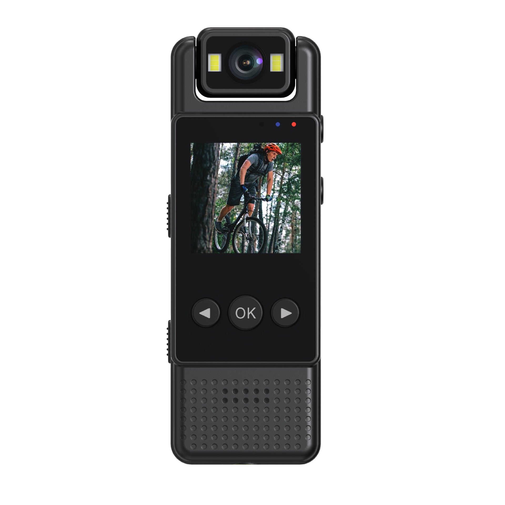 4K Portable Digital Camcorder - Handheld shooting grip