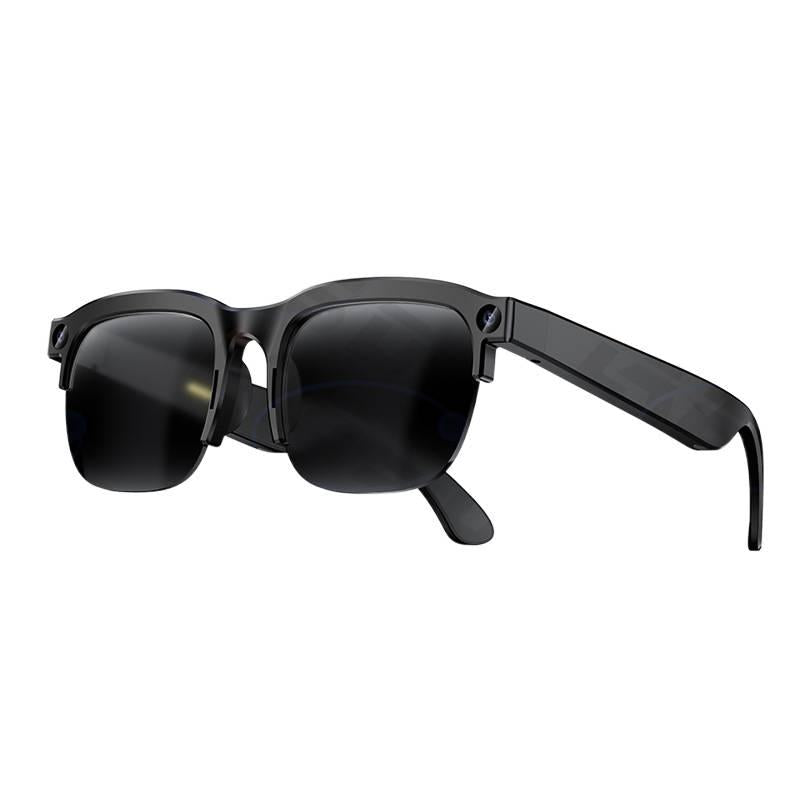 AI Smart Glasses 4K Camera Bluetooth 5.3 - 4K camera lens closeup