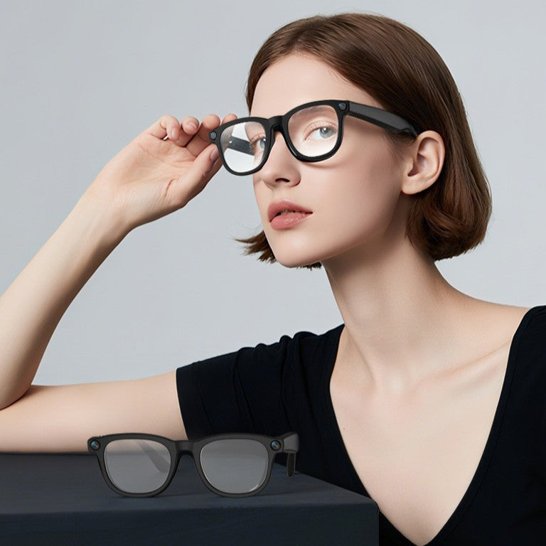 AI Smart Glasses G2 Anti-Shake Camera - G2 front frame design