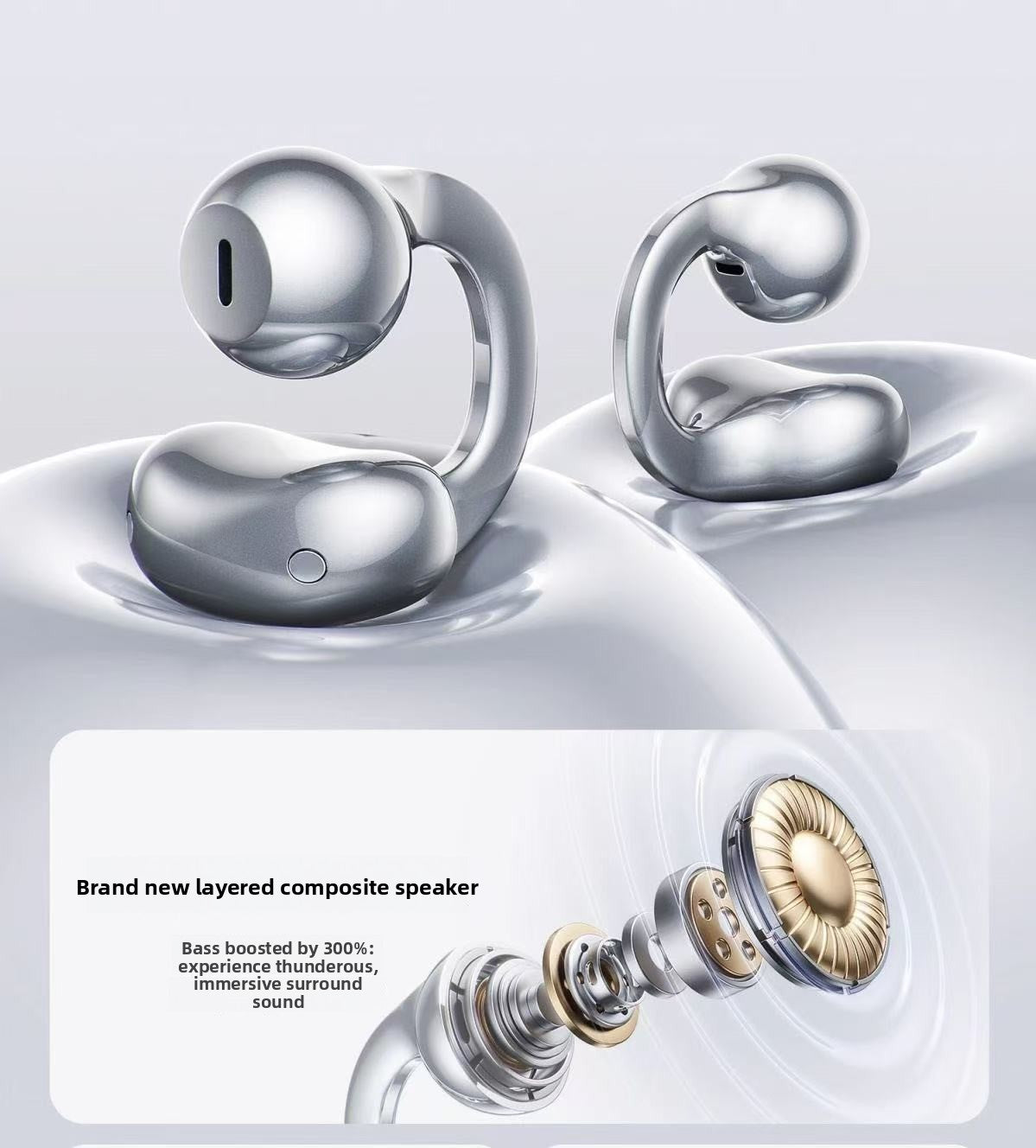 AI Smart Translation Bluetooth Earbuds - Sweat resistance rating