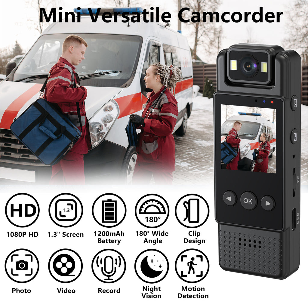 4K Portable Digital Camcorder - Tripod mount bottom