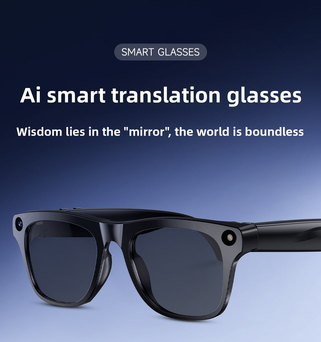 AI Smart Glasses M65 Photochromic - Photochromic indoor clear