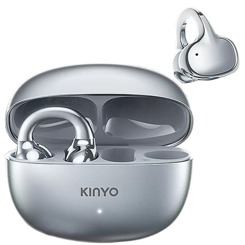 AI Smart Translation Bluetooth Earbuds - Ear clip wearing style