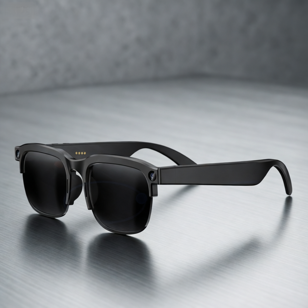 AI Smart Glasses 4K Camera Bluetooth 5.3 - Hands-free photo capture