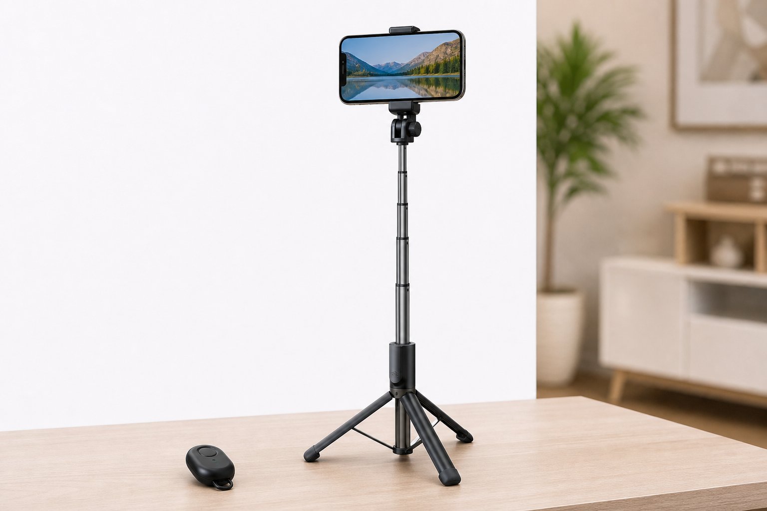 Phone Tripod Stand with Bluetooth Remote - Creator Kit